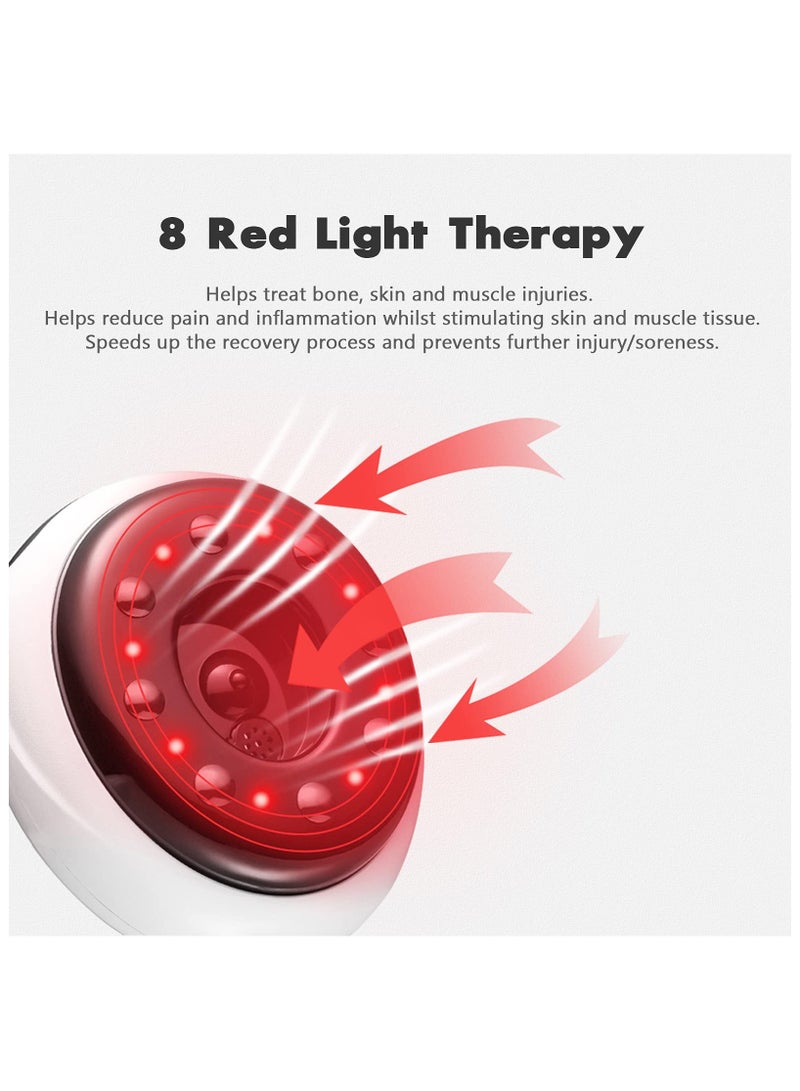 SOLARAE Electric Cupping Physiotherapy Set, 3 in 1 Multi-functional Cupping Massager, for Relieving Muscle Fatigue Electrothermal Gua Sha Tool, Gift for loved Ones, Friends, Family (stare coldly) - Image 5