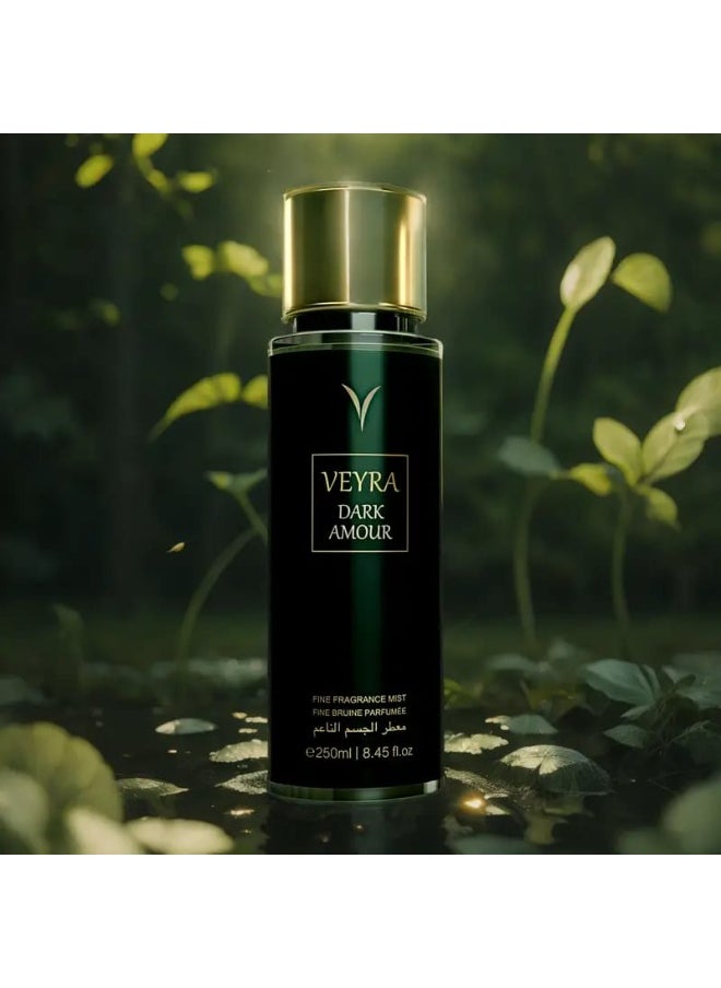 VEYRA VEYRA Dark Amour Fine Fragrance Mist, 250ml, Long-Lasting Body Mist  - Image 3