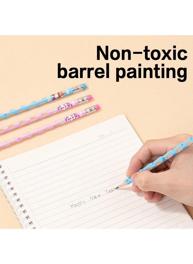 Deli 30-Piece HB Graphite Pencils Super Wings Themed - Image 4