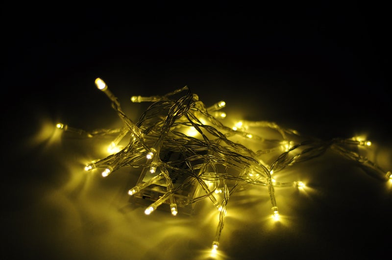 Karlling Battery Operated Fairy Lights, 13ft Durable Short Clear Wire LED Twinkle String Lights for Christmas, Valentine’s Day, Halloween,Weddings, Parties, and Indoor/Outdoor Decor(Warm White) - Image 4