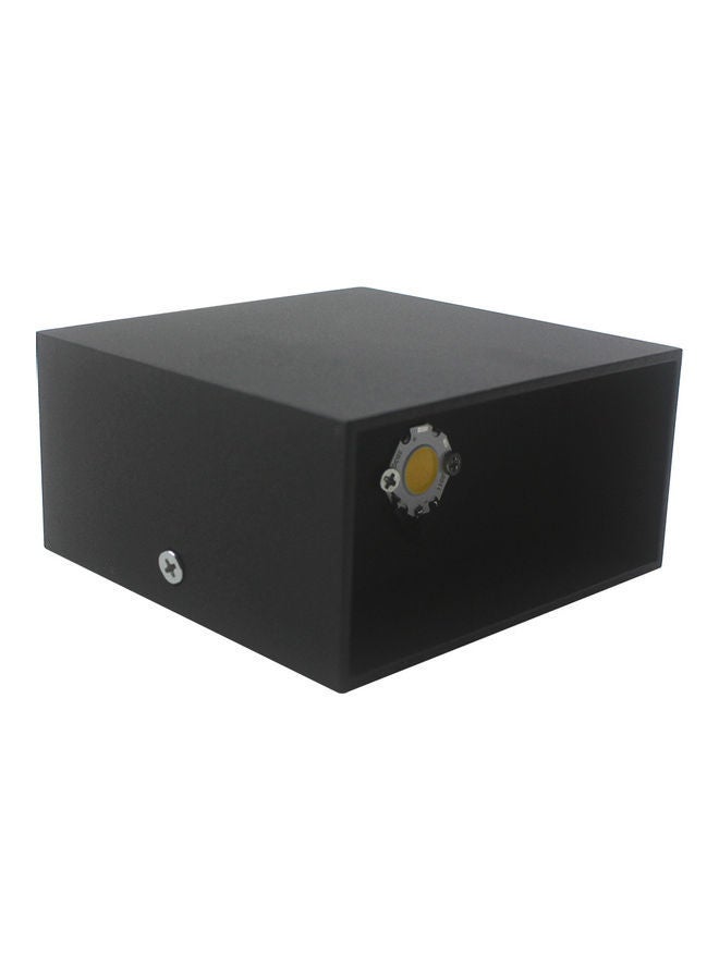 NIBEMINENT Square Aluminum Cob AC 85-265V (Warm White Non-dimmable Black) Black 11 x 6 11cm - Image 4