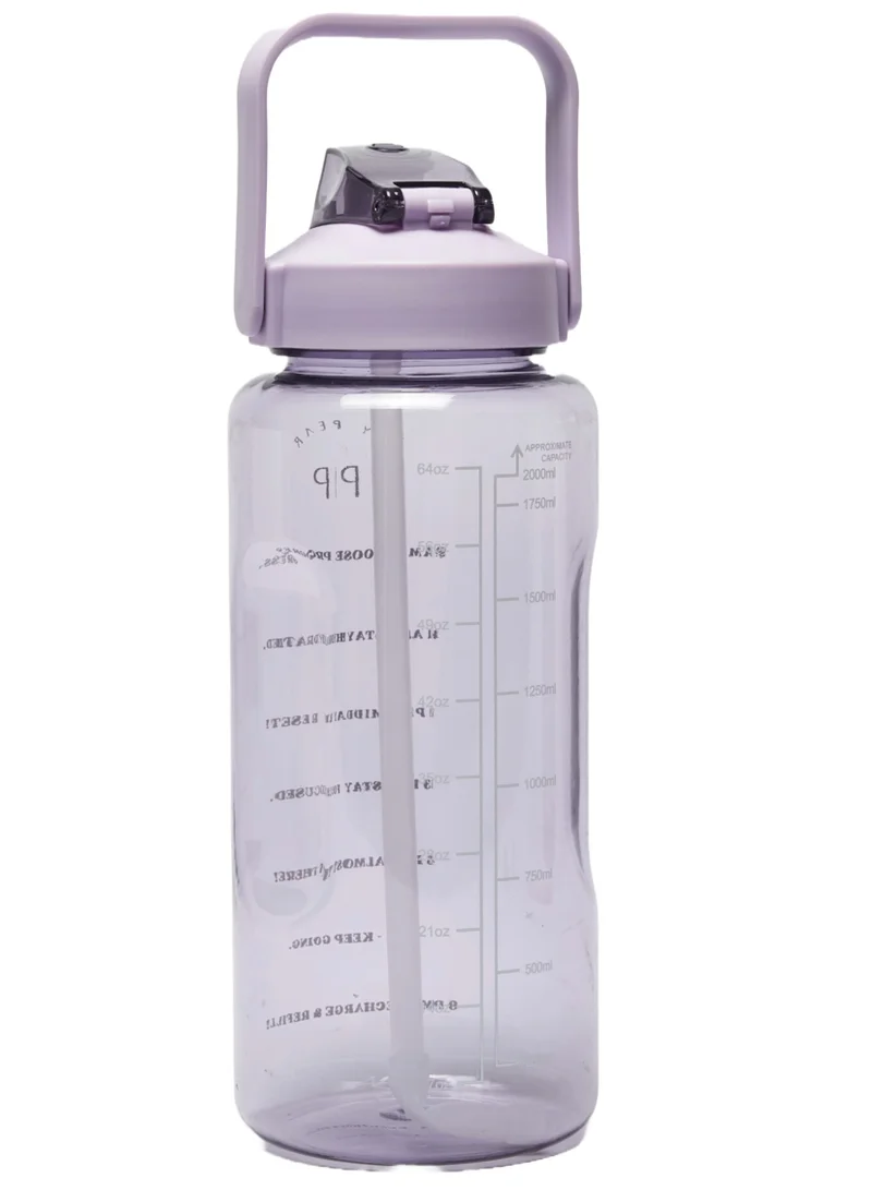 Prickly Pear Tracker 2L Water Bottle - Purple
