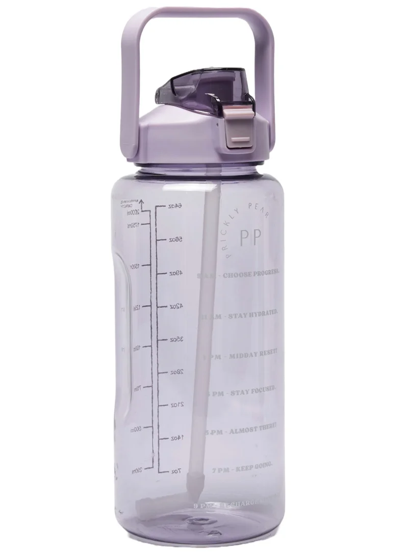 Prickly Pear Tracker 2L Water Bottle - Purple