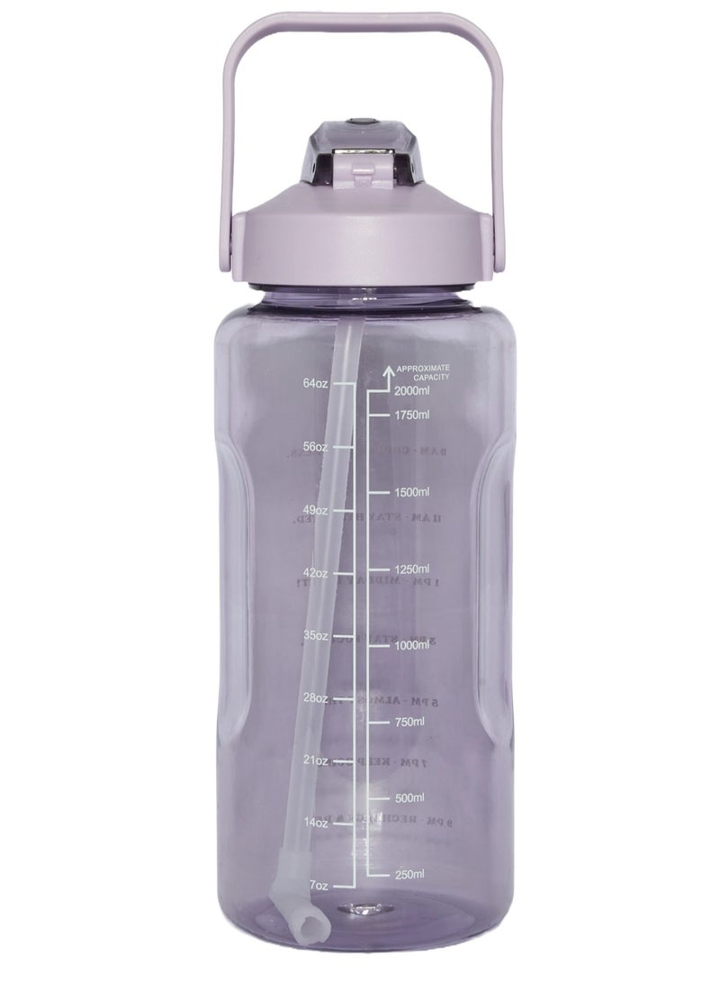 Prickly Pear Tracker 2L Water Bottle - Purple - Image 2