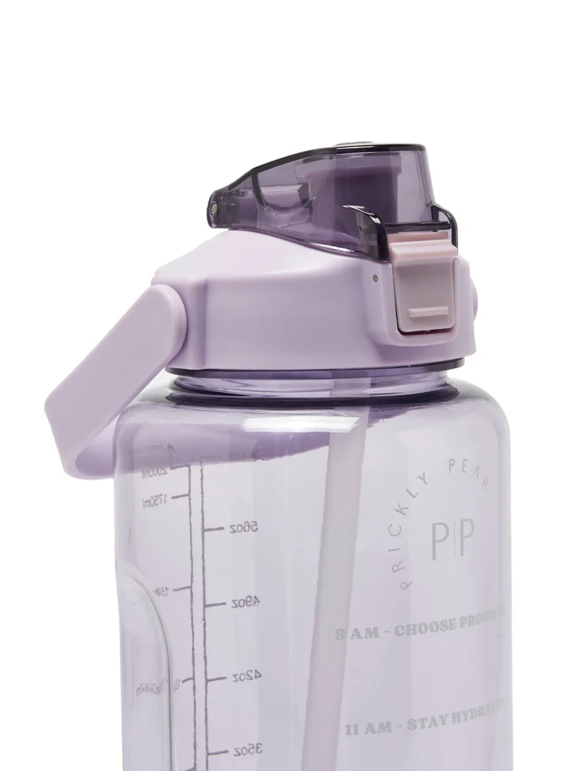 Prickly Pear Tracker 2L Water Bottle - Purple