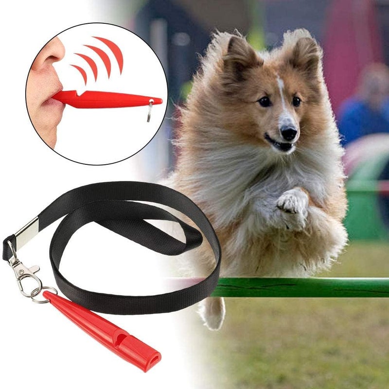 RupeeRise 2 Pcs Dog Whistle, 3in Ultrasonic Dog Repeller, Professional Dog Training Whistle with Lanyard, Adjustable Frequency for Bark Control, Dog Safety Stick for Outdoor Use, Compact Size - Image 3