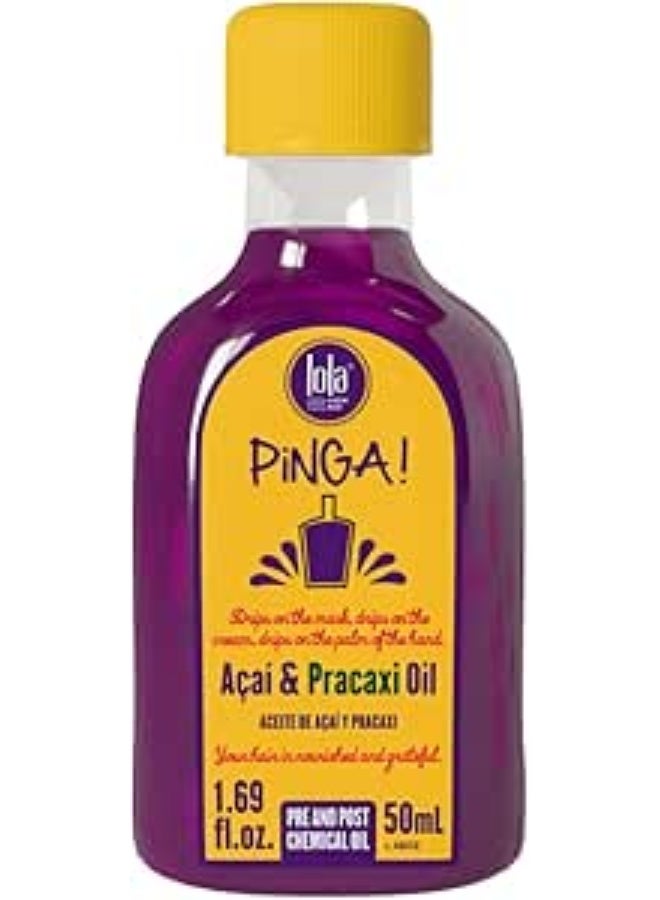 Lola from Rio علاج زيت الأساي وبراكسي - غني بمضادات الأكسدة، يغذي الشعر وفروة الرأس، يوفر لمعان خفيف والتحكم في التجاعيد (50 مل) - Image 1