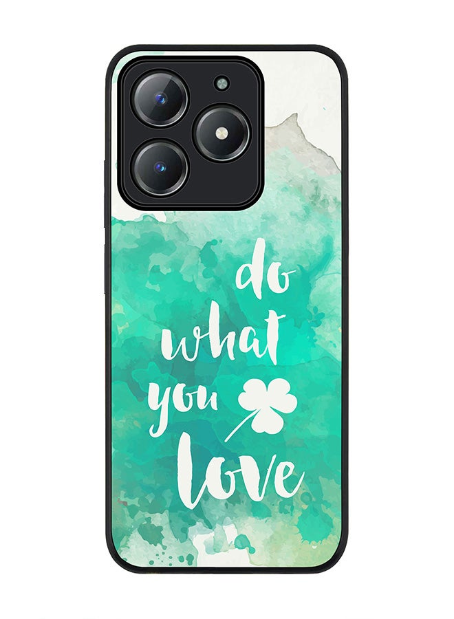 Stylizedd For Realme C63 / Realme C61 4G Case,Slim fit Camera Protection, Shockproof Thin Phone cover  - Do what you love - Image 1