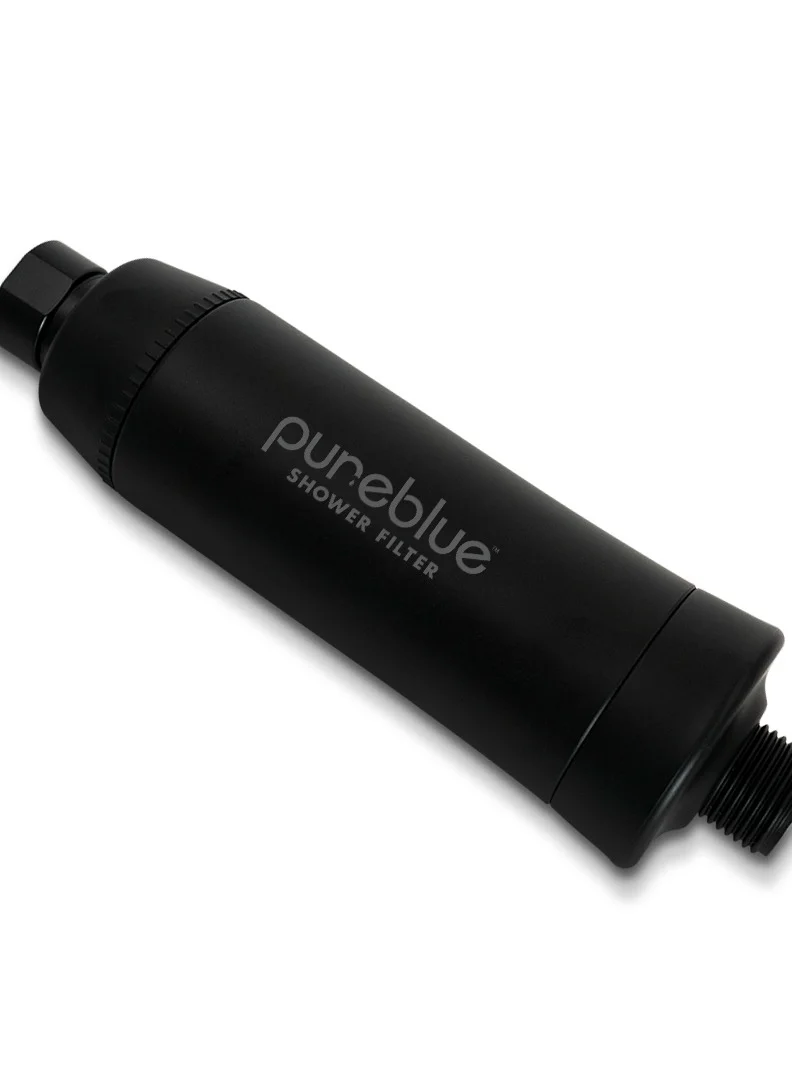 PURE BLUE Pure Blue Black Shower Filter
