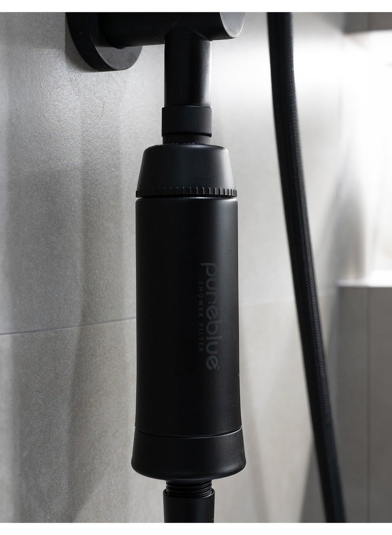 Pure Blue Black Shower Filter - Image 2