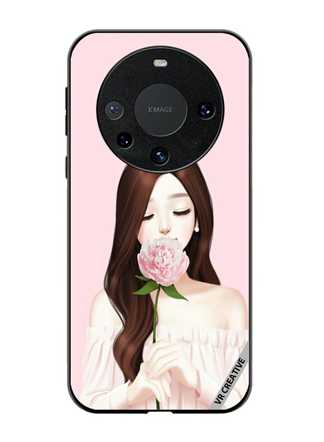 VR CREATIVE Protective Case Cover For Huawei Mate 60 Pro Plus Rosy Design Multicolour - Image 1