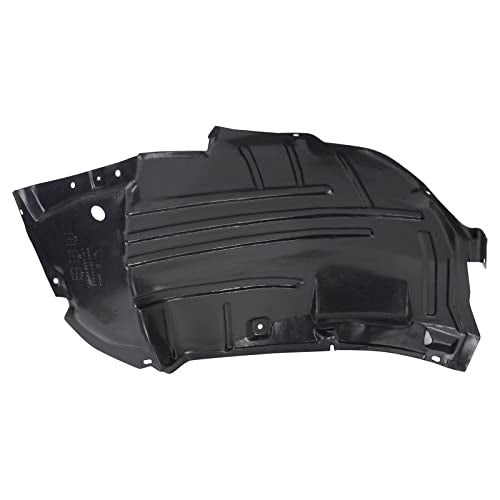 TRQ بطانة الفندر الداخلية الأمامية اليمنى TRQ باللون الأسود للركاب متوافقة مع 2008-2010 INFINITI M35 M45 IN1249122 - Image 2