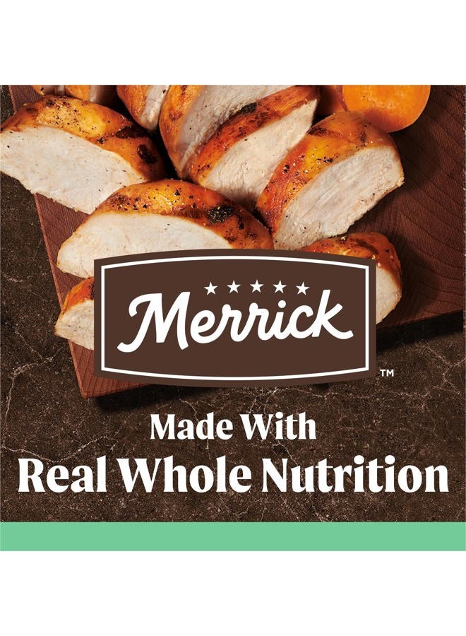 Merrick Premium Grain Free Dry Senior Dog Food, Wholesome and Natural Kibble, Real Chicken and Sweet Potato - 22.0 lb. Bag - Image 3