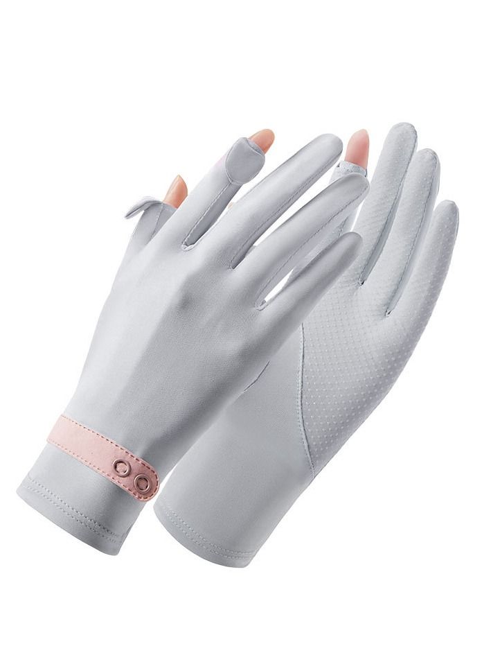 Women's Driving Gloves UV Protection Summer Sun Protection Gloves - Image 1