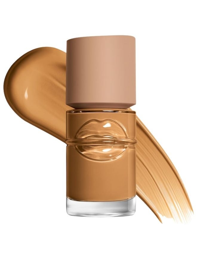 MAKE UP FOR EVER HD Skin-Balancing & Perfecting Foundation 342N Calico – For Medium to Tan Skin with Golden Neutral Undertones 30ML