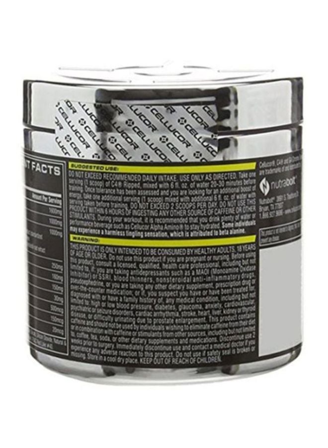 سيلوكور مكمل غذائي سي 4 ريبد يستخدم قبل التمرين بنكهة الليمون والكرز - 30 حصة - Image 2