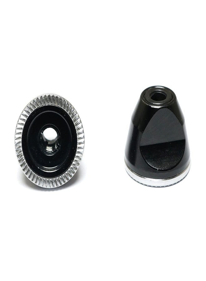 Pro Bamboo Kitchen 2pcs Bicycle Quick Release Lever Nut M5 Screw Non-Slip Nut Mountain Bike Quick Release Shaft All Aluminum Alloy Nut for Fixed Gear Road Bike Modified Parts - Image 1