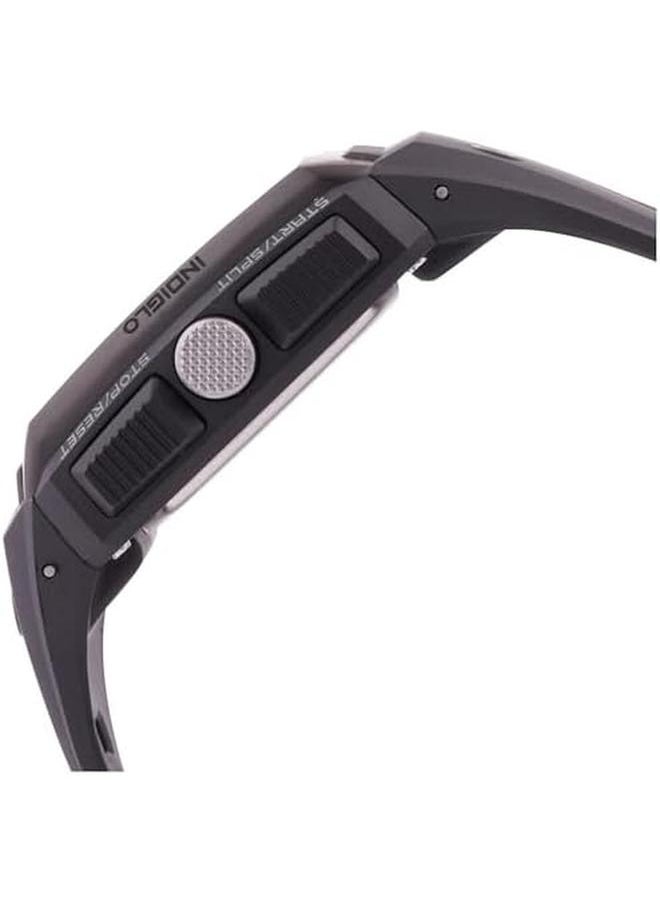 TIMEX - Men Grid Shock Lcd Black Dial With Black Resin Strap Watch Tw4B02500 - Image 1