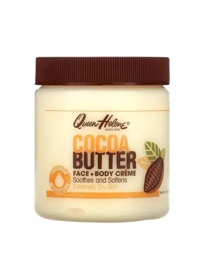Cocoa Butter Creme Face And Body Lotion For Dry Skin 136g