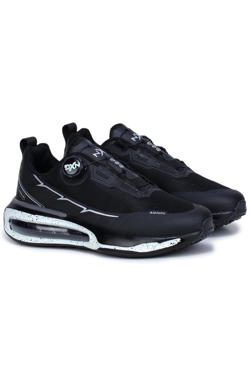Columbus Catalyst Sports Shoes - Running Shoes|Walking Shoes| Training & Gym Shoe | Outdoors Shoe for Men (Black & Silver), UK 9 - Image 1
