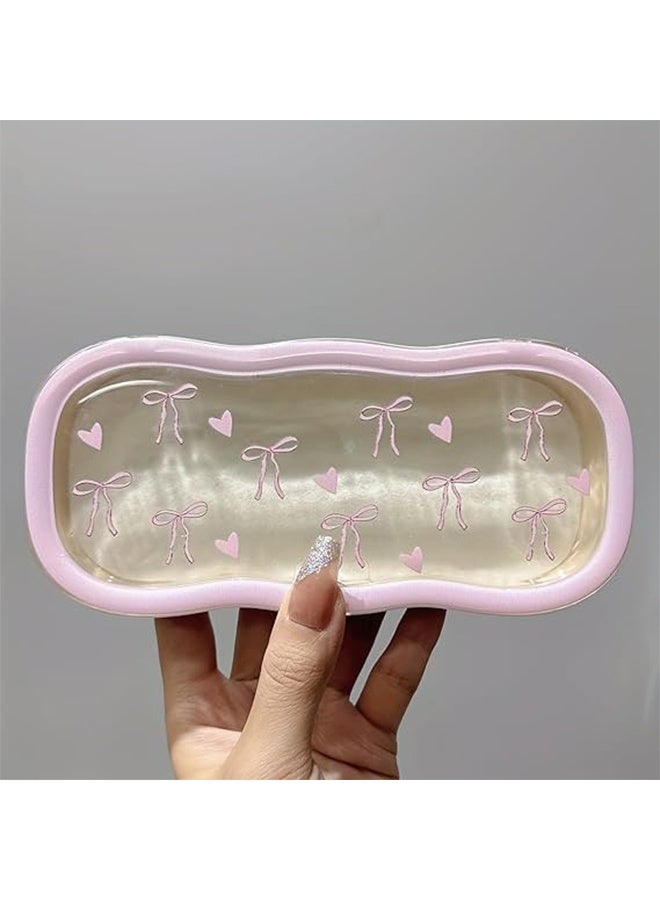 حافظة نظارات شفافة، حافظة أنيقة للنظارات الشمسية ونظارات القراءة - Image 4