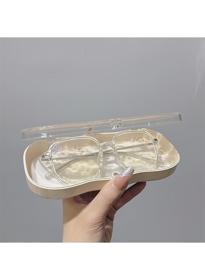 حافظة نظارات شفافة، حافظة أنيقة للنظارات الشمسية ونظارات القراءة - Image 5