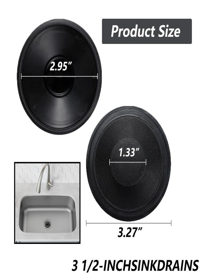 Jayen Sink Stopper Exact Replacement for InSinkErator STP-PL/STPPL for Garbage Disposal Compatible with Standard 3-1/2" Drains - Sink Plug Drain Stopper Kitchen for Kohler, Waste King, Whirlpool - Image 3