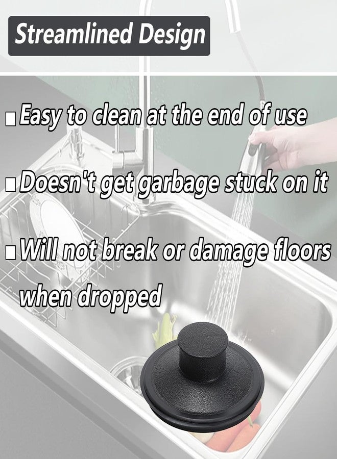 Jayen Sink Stopper Exact Replacement for InSinkErator STP-PL/STPPL for Garbage Disposal Compatible with Standard 3-1/2" Drains - Sink Plug Drain Stopper Kitchen for Kohler, Waste King, Whirlpool - Image 4