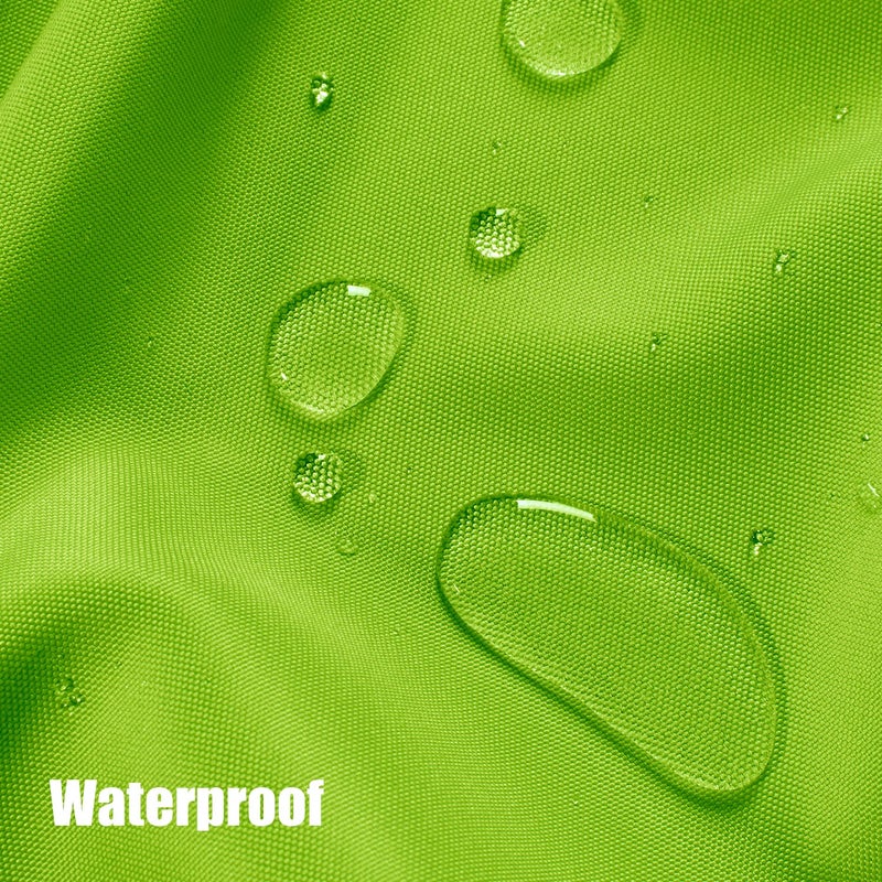 BONZER Outdoor Curtains for Patio Waterproof Thick Privacy Grommet Light Filtering Outside Curtains for Porch Pergola Gazebo Deck, 1 Panel, 54W x 84L inch, Green - Image 3