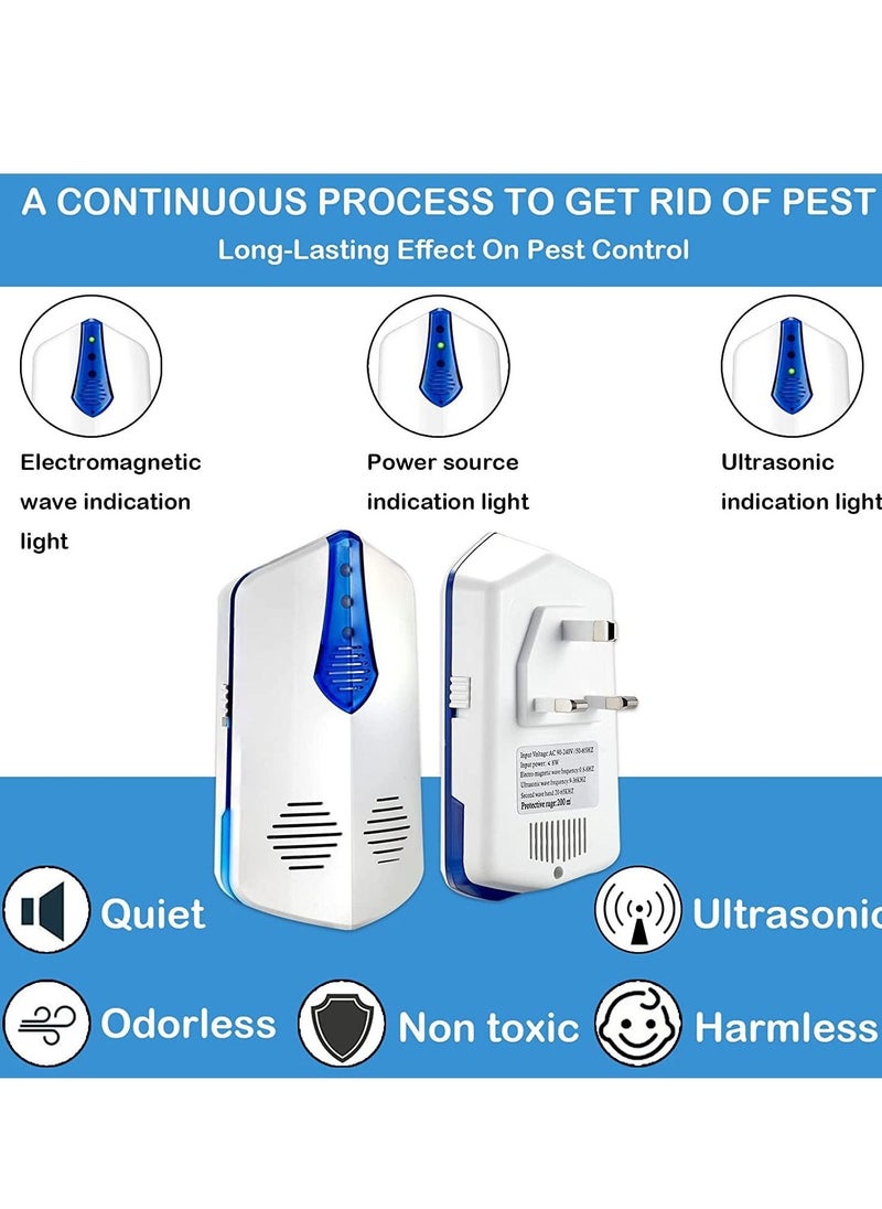 جهاز طرد الآفات بالموجات فوق الصوتية - طارد فئران قوي مع نطاق تردد واسع - جهاز موصل لطرد الحشرات، الفئران، العناكب، البعوض، الصراصير، النمل - pzsku/Z637912106C9C68849CAAZ/45/_/1724749358/919cb0cd-a8b7-4ecf-a658-2db320b96934