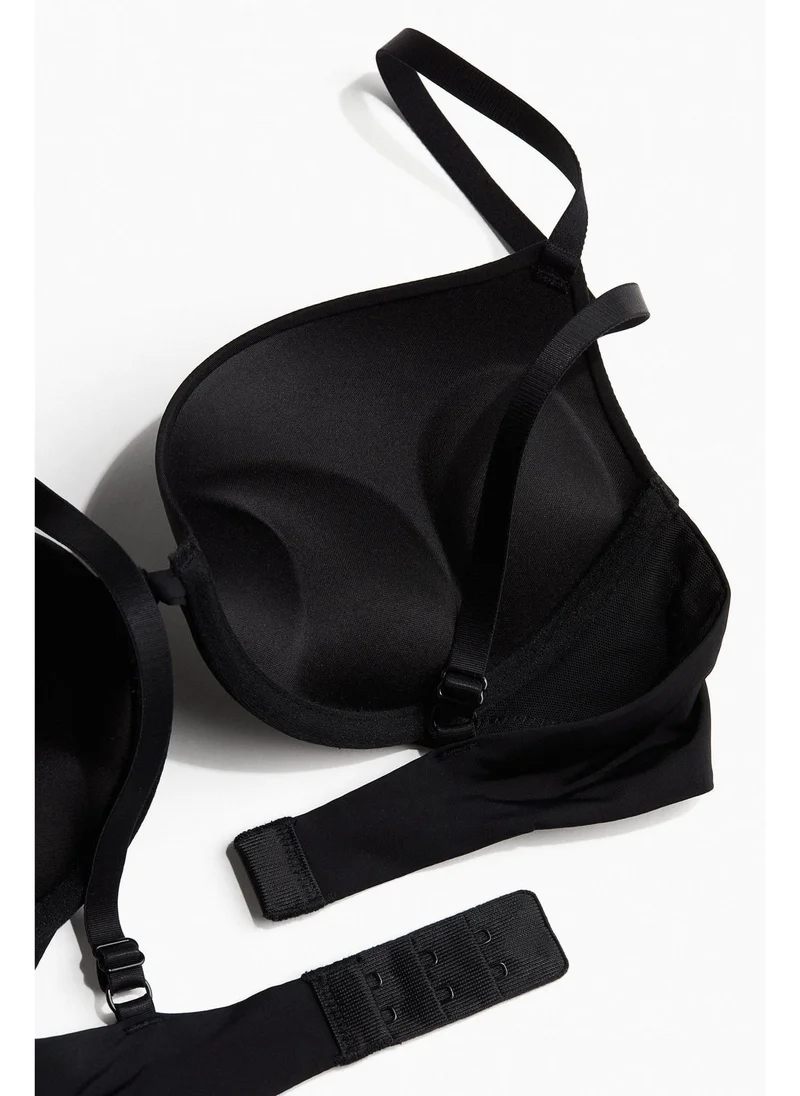 اتش اند ام Microfibre super push-up bra