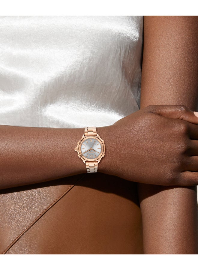 COACH ساعة يد نسائية أنالوج دائرية الشكل من الستانلس ستيل 14503963 - 36 ملم - Image 3