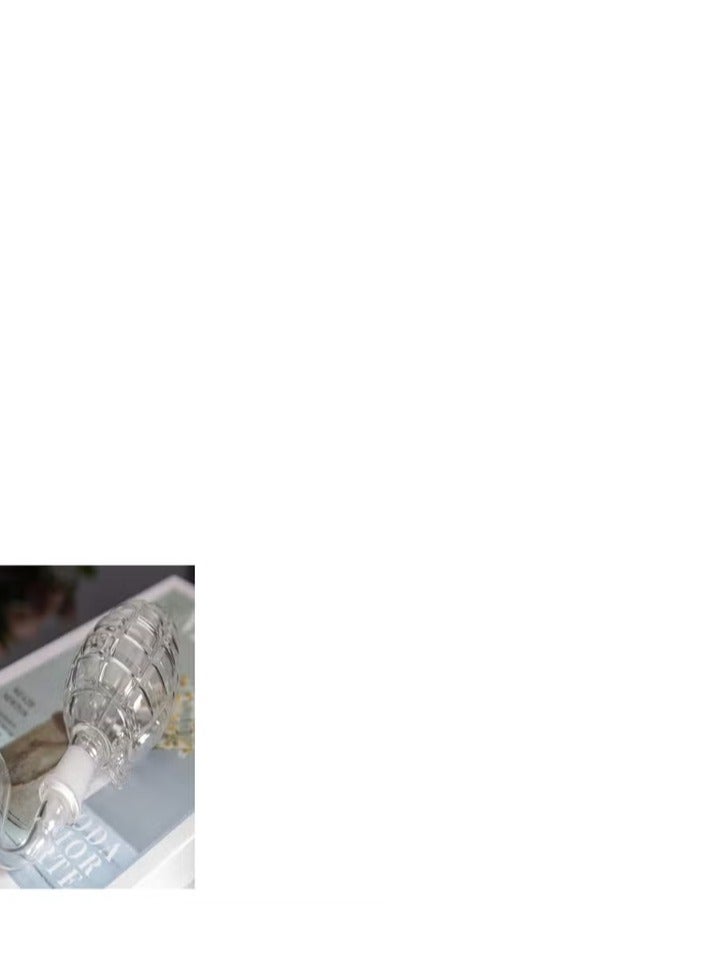 موقد زيتي زجاجي مقاوم للحرارة شفاف