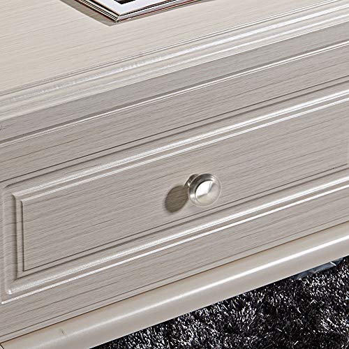 CHEF TIME 30 Packs Kitchen Cabinet Knobs Brushed Nickel Silver-Pull Hardware Handle,Drawer knobs for Kitchen Cupboard Door,Bedroom Dresser Drawerwith Long Short Screws - Image 4