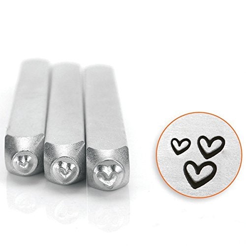 ImpressArt Hearts Metal Stamp Pack - Image 1