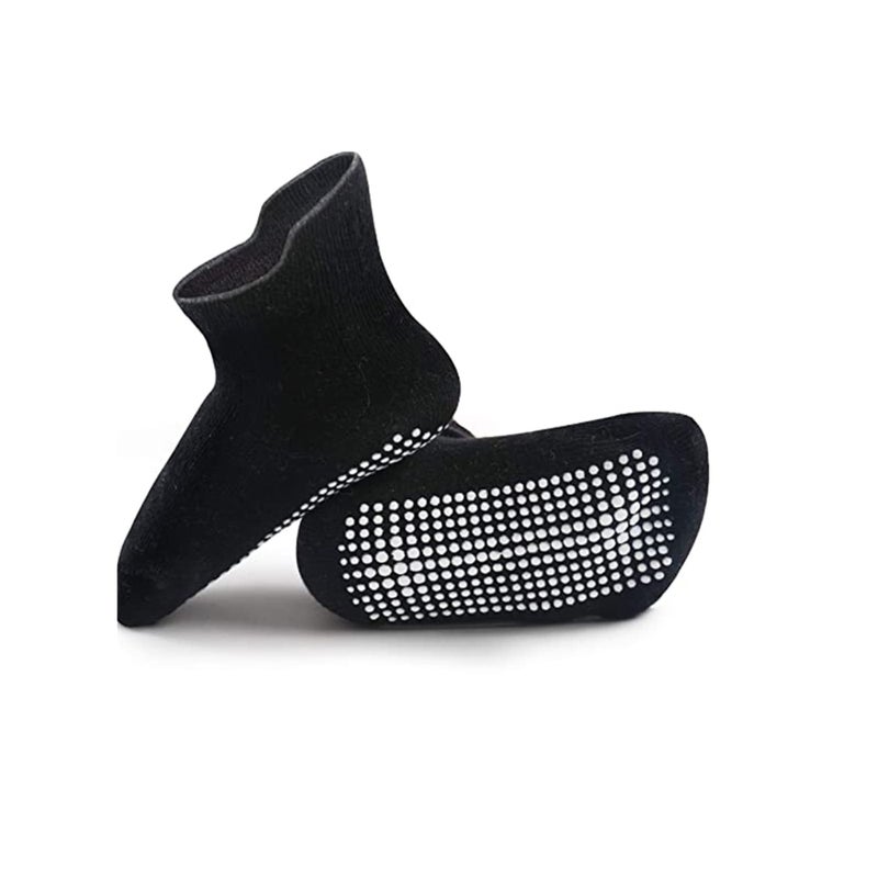 SOLARAE 12 Pairs Anti Slip Toddler Socks Non Skid Ankle Socks with Grips for Baby Toddler Kids Boys Girls Kids Years - Image 4