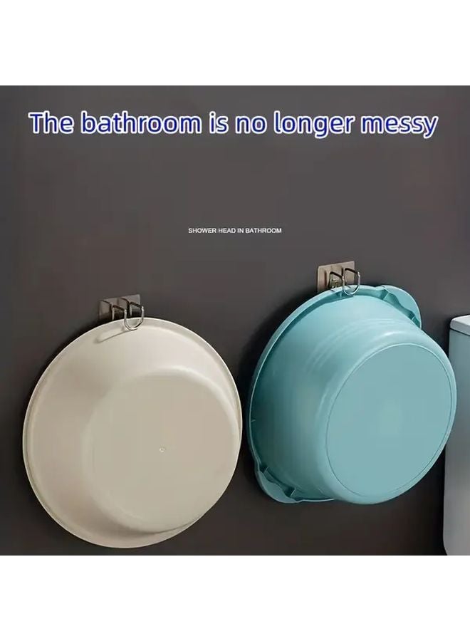 1pc Stainless Steel Sink Hook No Drill Wall Mounted Organizer Rust Resistant - Image 2