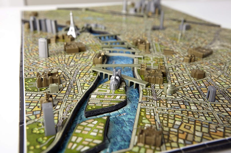 4D Cityscape Paris Time Puzzle - Image 2