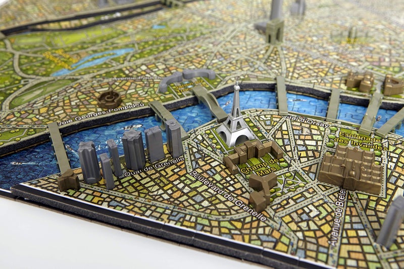 4D Cityscape Paris Time Puzzle - Image 4