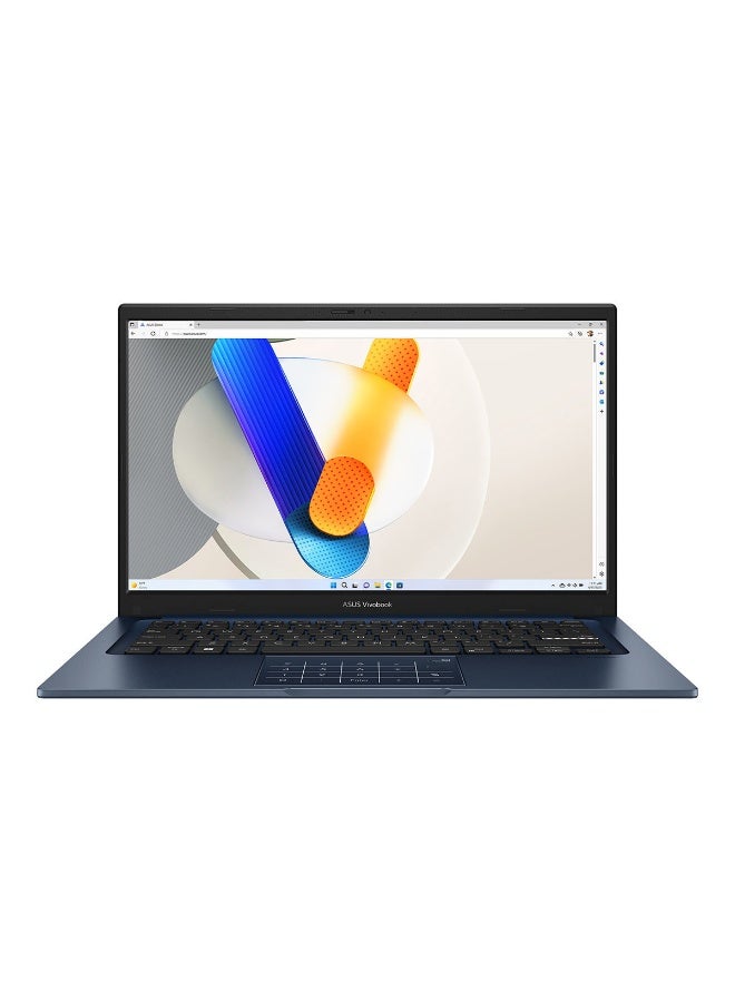 ASUS (Upgraded Version) Vivobook 14 Laptop With 14-Inch Full HD Display,Intel Core i5-1334U Processor/12GB RAM/256GB SSD/Intel UHD Graphics/Windows 11 Home  Quiet Blue  Quiet Blue English Quiet Blue - Image 1