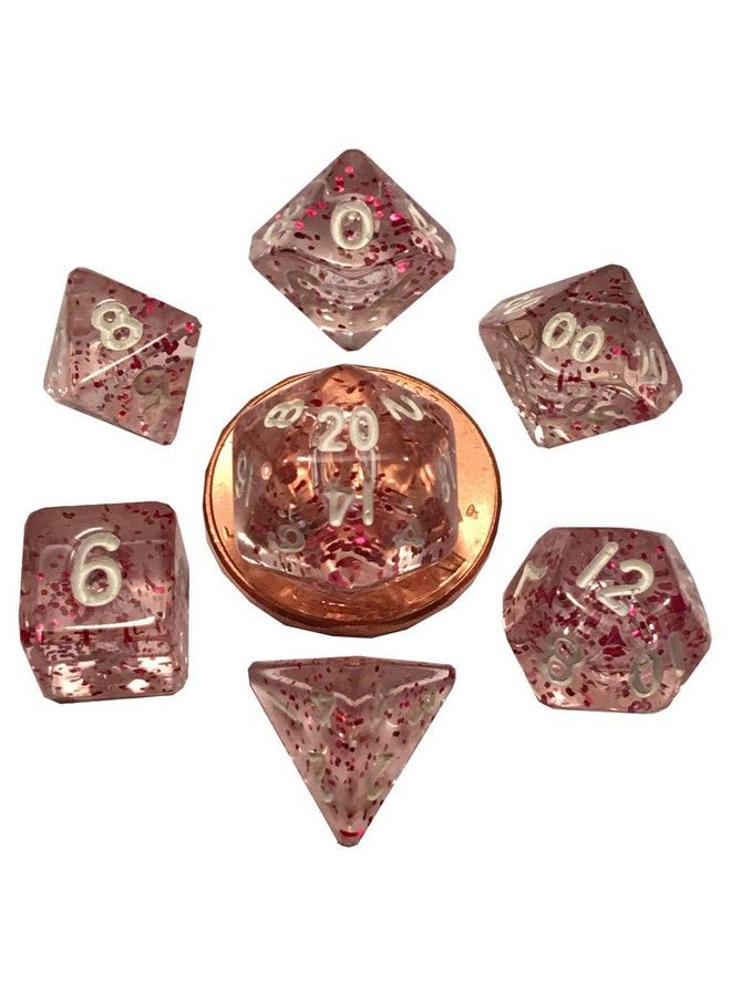 Metallic Dice Games Ethereal Light Purple 10Mm Mini Polyhedral Dice Set - Image 2