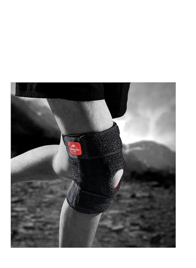 Naturehike HJ‑T01 Lightweight Moisture‑Wicking Knee Pad – Large (Unisex, Black) - Image 2