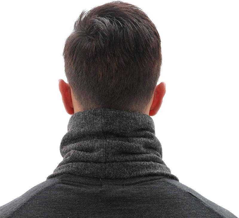 NovForth Winter Neck Warmer Men Ski, Neck Gaiter Face Scarf Women, Fleece Scarf for Men Gaiter Mask, Thick Windproof Scarves - Image 5