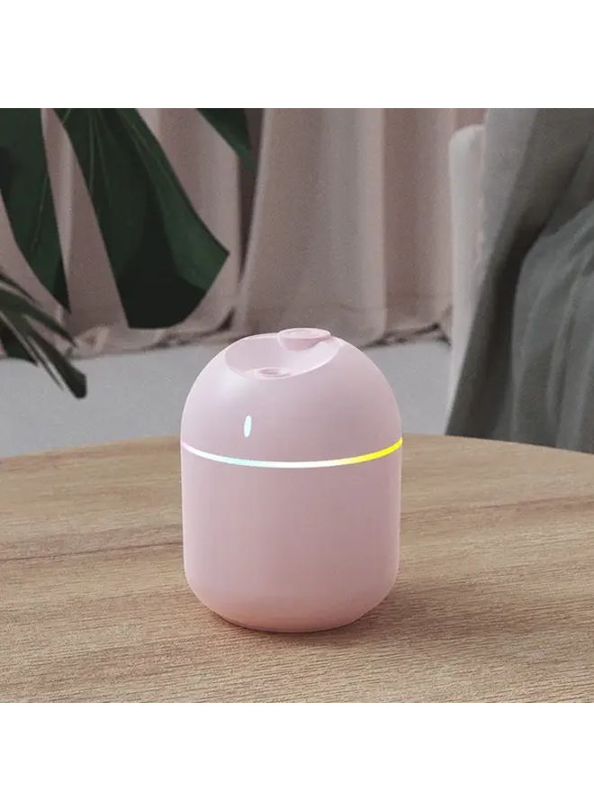 مرطب عطري محمول أبيض مع منفذ USB بخمس أوضاع ضباب لغرفة النوم والمكتب والسفر - Image 3