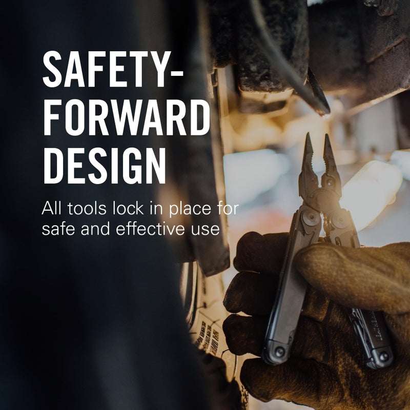 LEATHERMAN, Surge, 21-in-1 Heavy-Duty Multi-tool for Work, Home, Garden, DIY & Auto, Black - Image 5