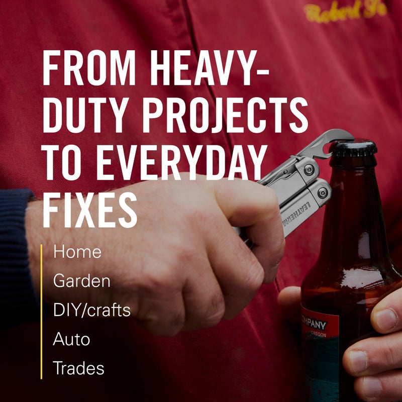 LEATHERMAN, Surge, 21-in-1 Heavy-Duty Multi-tool for Work, Home, Garden, DIY & Auto, Black - Image 4