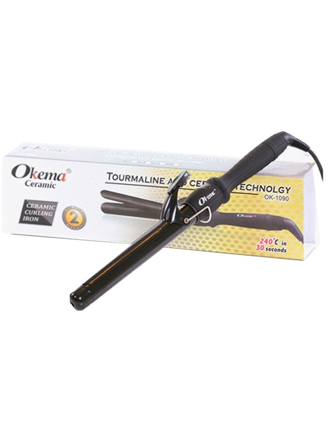 Okema Ceramic Hair Curler Black - Image 2