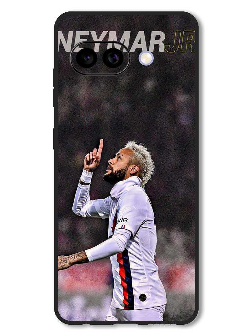 Theodor Case Compatible with Google Pixel 9A Protection Shockproof Bumper Cover Neymar Jr - Image 1