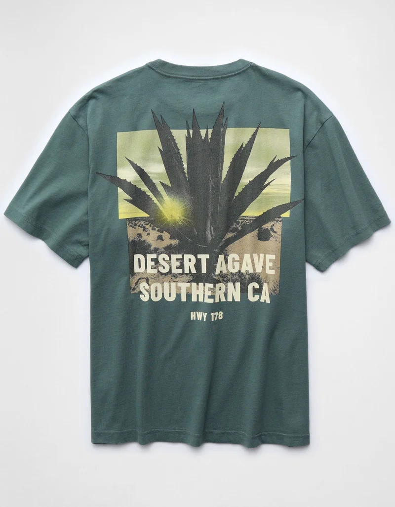American Eagle  AE Standard Fit Destination Graphic T-Shirt for Men | Best Price UAE