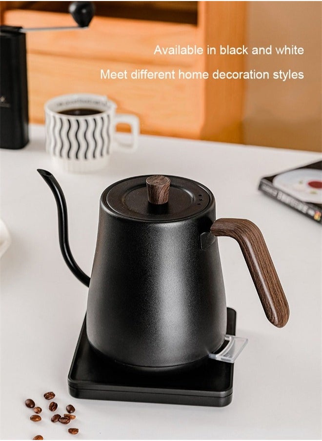 Bukela - Gooseneck Kettle V60 Coffee Kettle 1 L 1000W Power  Stainless Steel Material Suitable for Home and Office - Image 1